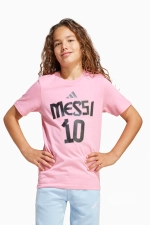 Футболка adidas Messi Name and Number Graphic Junior - розовый