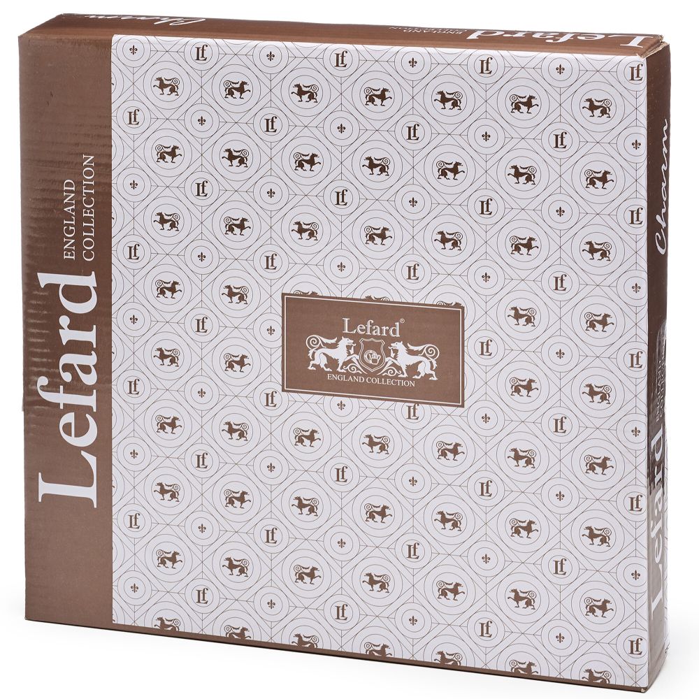 НАБОР ТАРЕЛОК ОБЕДЕННЫХ LEFARD "CHARM" 2 ШТ. 26*2,5 СМ (ЗОЛОТО)