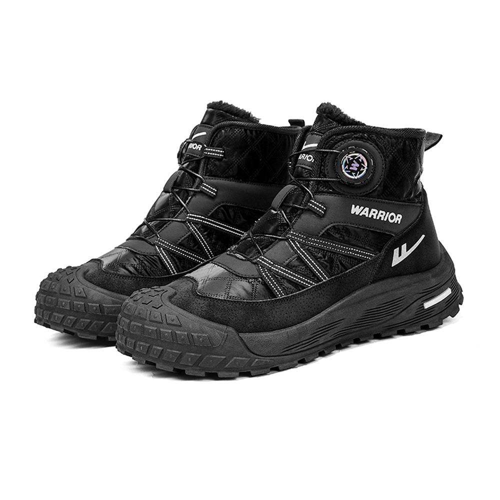 Warrior Thermal Abrasion Resistant Height Increasing High top Insulated Shoes Unisex