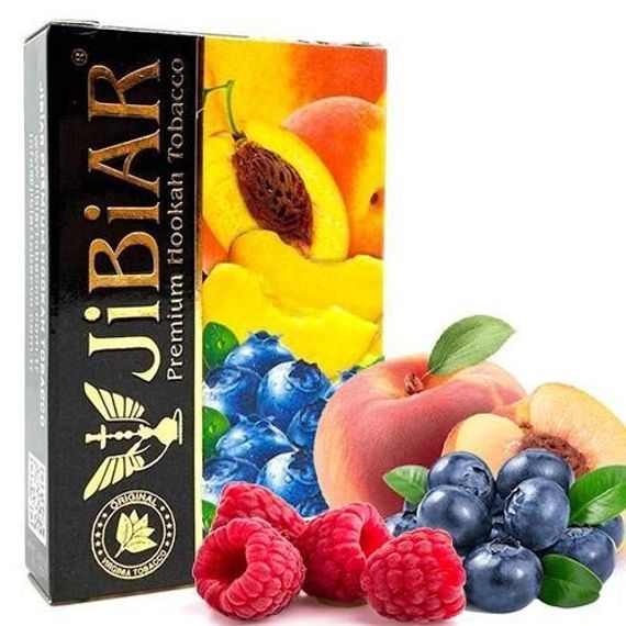 JiBiAr - Raspberry Peach Blueberry (50g)