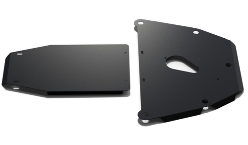 Защита картера и КПП АвтоБроня для BMW 7 серия E65/E66 (V - 3.0; 6.0) 2001-2005/BMW 7 серия E65/E66 рестайлинг (V - 3.0; 4.0; 6.0) 2005-2008, сталь 1.8 мм, 2 части, с крепежом, 111.00520.1