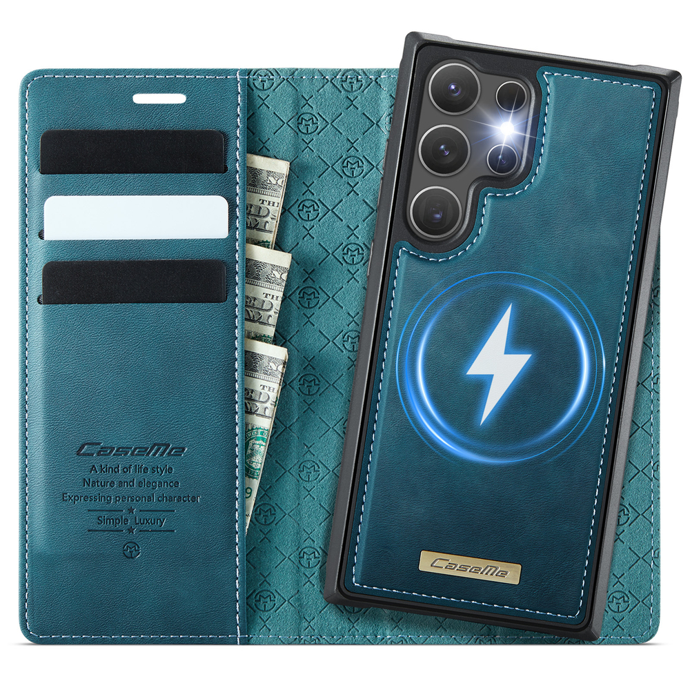 Чехол-кошелек CaseMe 2 in 1 MagSafe Samsung Galaxy S23 Ultra
