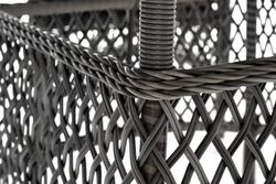 "Эспрессо–150 S" обеденная группа плетеная, цвет графит