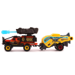 Набор машина с прицепом и динозавром, коробка SQ90888-3B