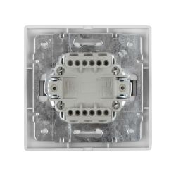 Выключатель Intro Plano 1-101-01 одноклавишный,10А-250В, IP20, СУ, белый | Intro Plano Белый