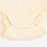 Боди с длинным рукавом и крылышками "Нарцисс" из ажурного хлопка 0-3 м