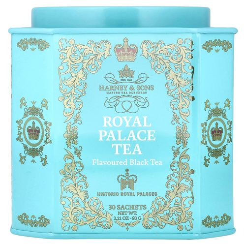 Harney & Sons, Royal Palace, черный чай, 30 пакетиков, 60 г (2,11 унции)