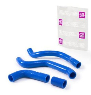 Патрубок радиатора 2112-1303010/25/92/93 16V силикон СИНИЙ (кт4шт) PROFI CS20 06516