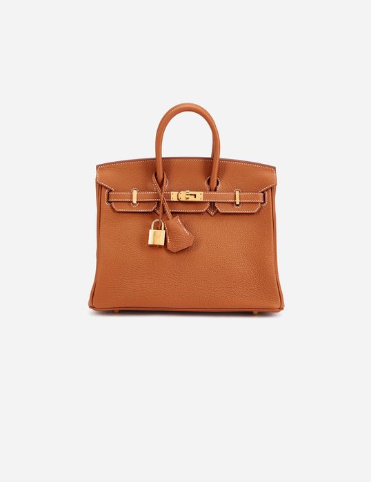 Сумка Hermes Togo Birkin 25 Gold Hardware 
