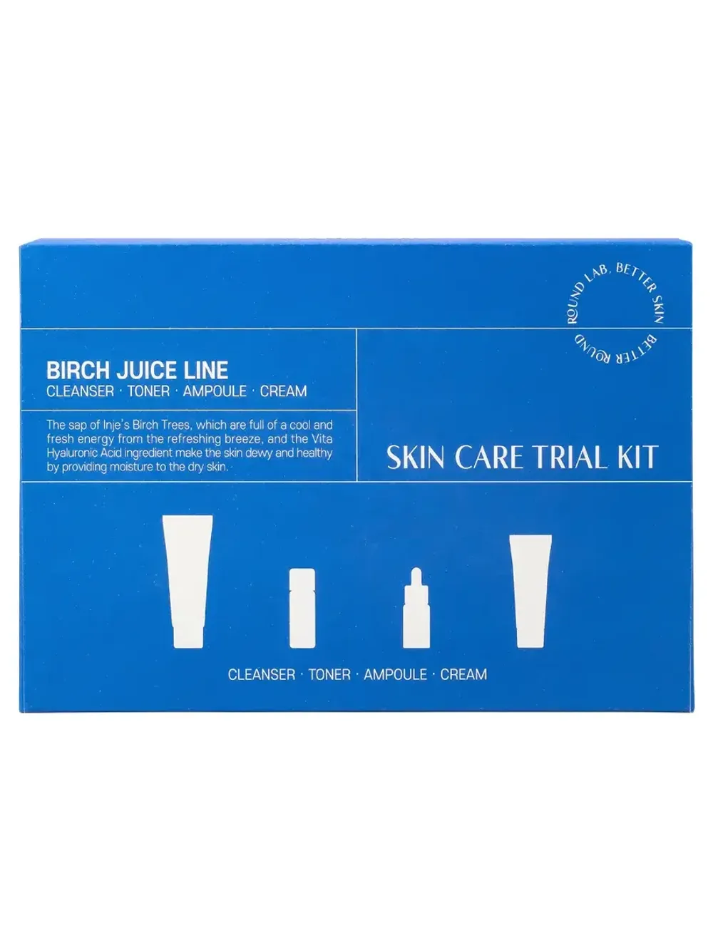 ROUND LAB Набор миниатюр с березовым соком Birch Juice Trial Kit
