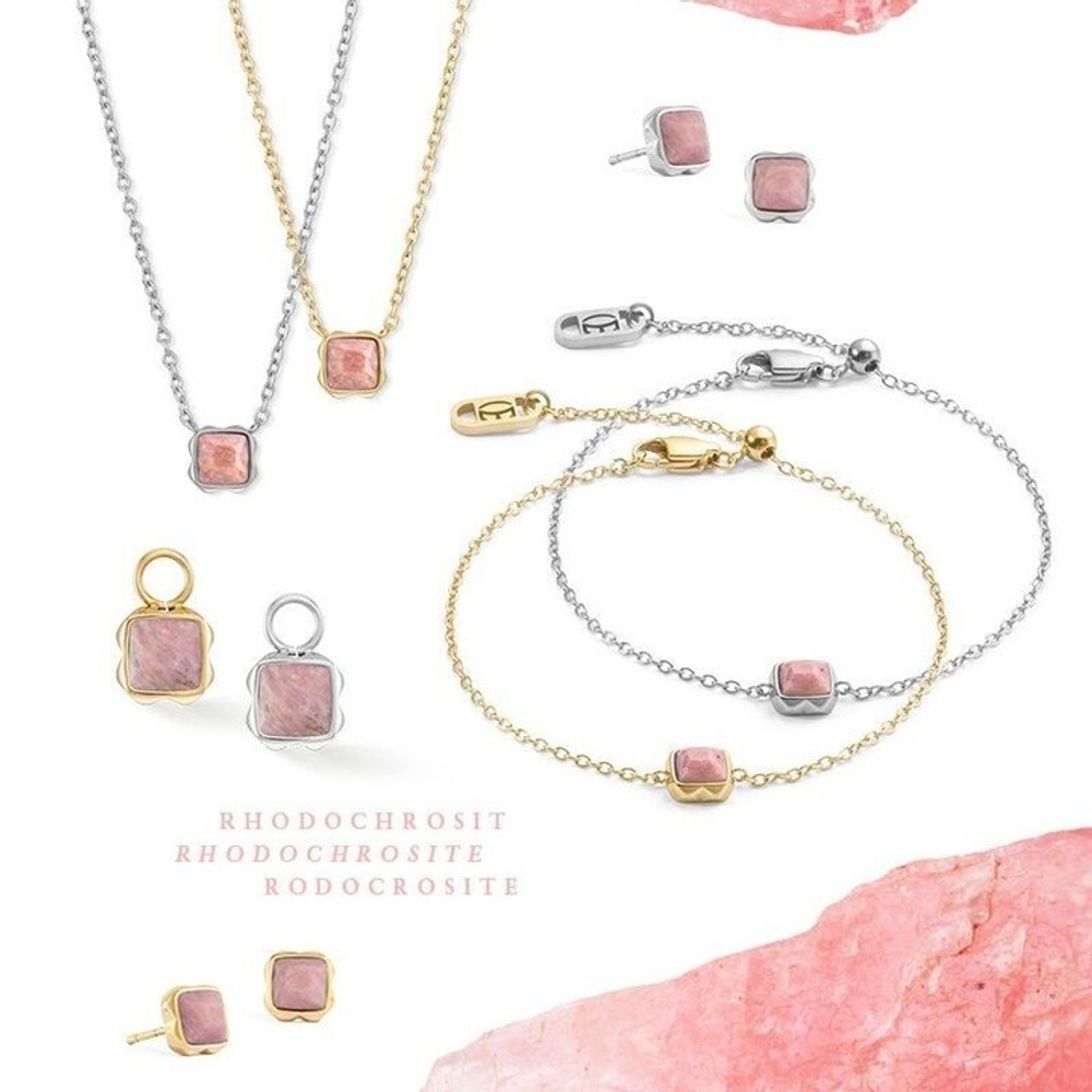 Браслет Coeur de Lion Rhodochrosite (July) 1300/30-1900