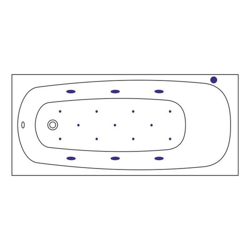 Акриловая ванна Excellent Layla Relax 170x75 WAEX.LAY17.RELAX
