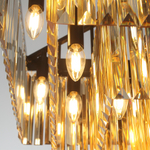 Citilux Мартин CL332242 Люстра хрустальная подвесная Шампань