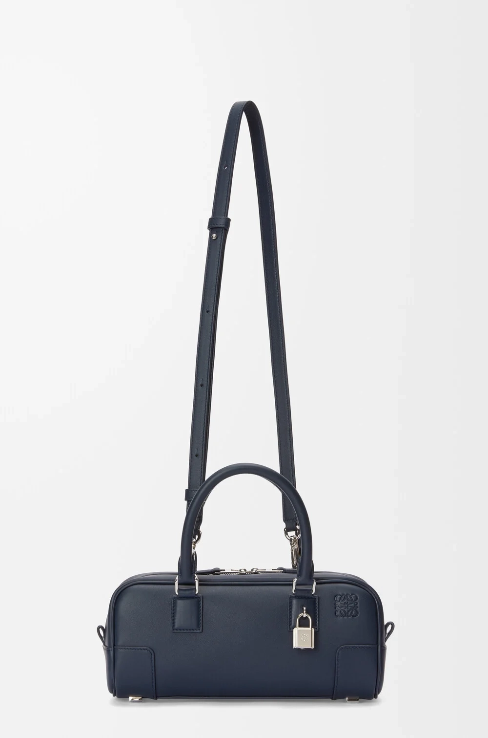 Loewe Укороченная сумка Amazona 23 из телячьей кожи наппа, темно-синий