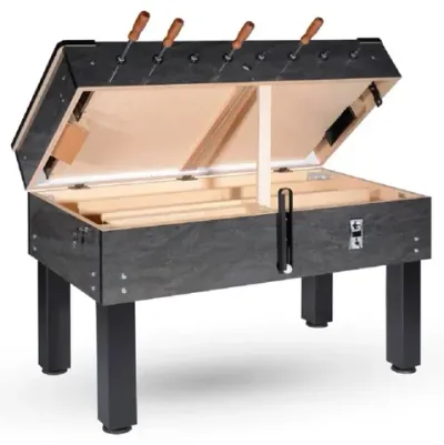 Настольный футбол (кикер) Desperado Bar De Luxe Classic с жетоноприемником (145х80х94 см)