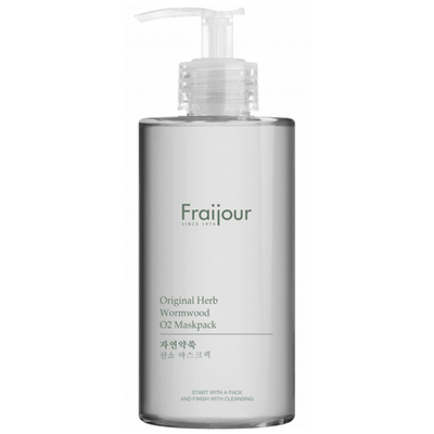 [Fraijour] Маска для лица КИСЛОРОДНАЯ Original herb wormwood O2 Maskpack, 300 мл