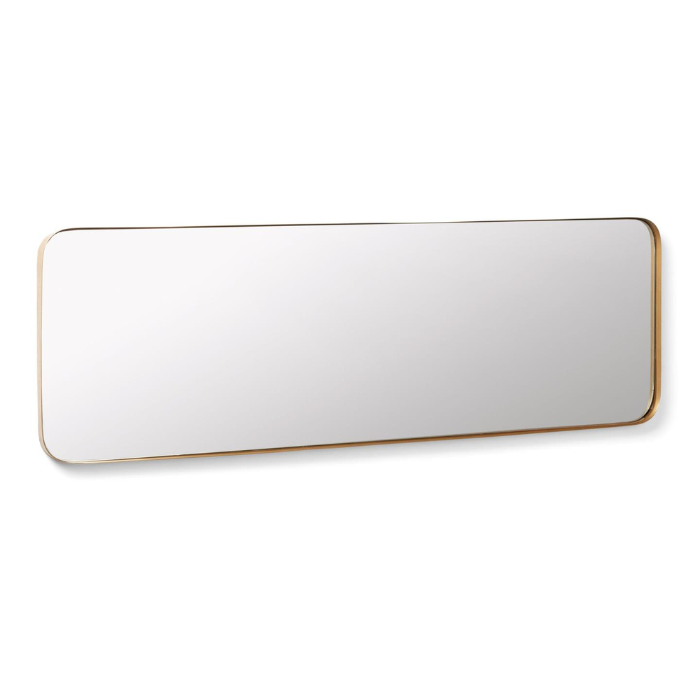 Зеркало настенное Orsini металлическое золотое 55 x 150,5 см