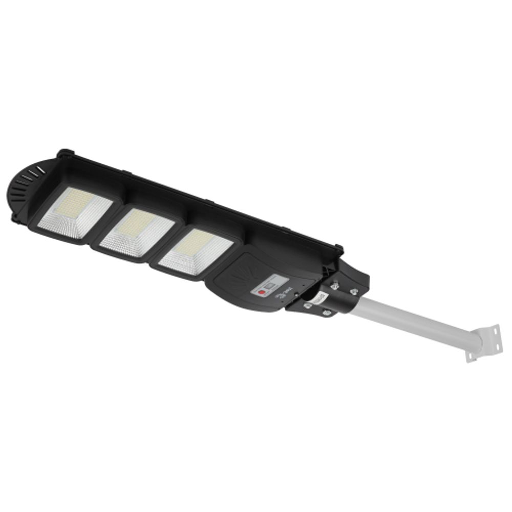 ЭРА Консольный светильник на солн. бат.,SMD, с кронштейном,60W,с датч. движ.,ПДУ,1000lm, 5000К, IP65 | Уличное освещение на солнечных батареях