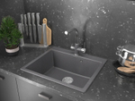 МОЙКА КВАРЦЕВАЯ KANTE PAULMARK 106052-DG ГРАФИТ 600*520