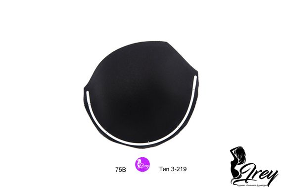 Чашки спейсер балконет СМ-24, 75В-80А-70С-65D, черный