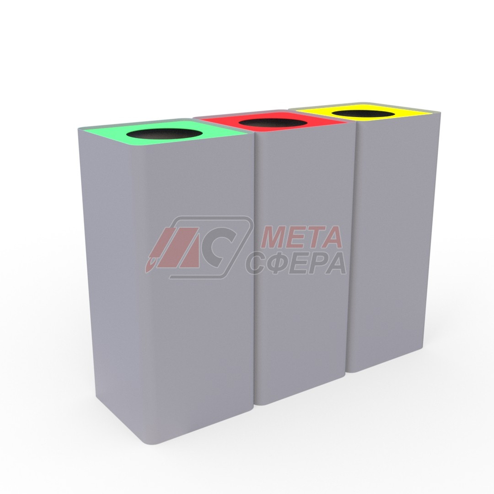 Урна Центр для раздельного сбора мусора