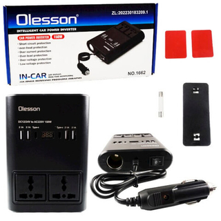 Преобразователь с 12V/24V в 220V 150W Olesson 1668