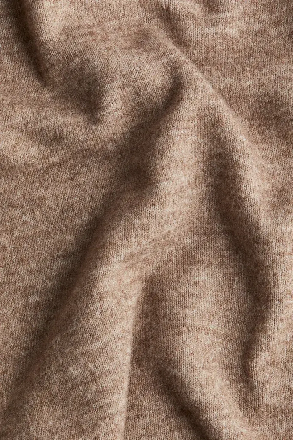 H&M Свитер свободного кроя, серо-бежевый