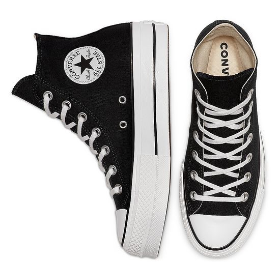 Кеды Converse Chuck Taylor All Star Lift Platform Black/White