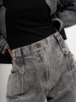 Брюки джинсовые RETRO варенка, черный