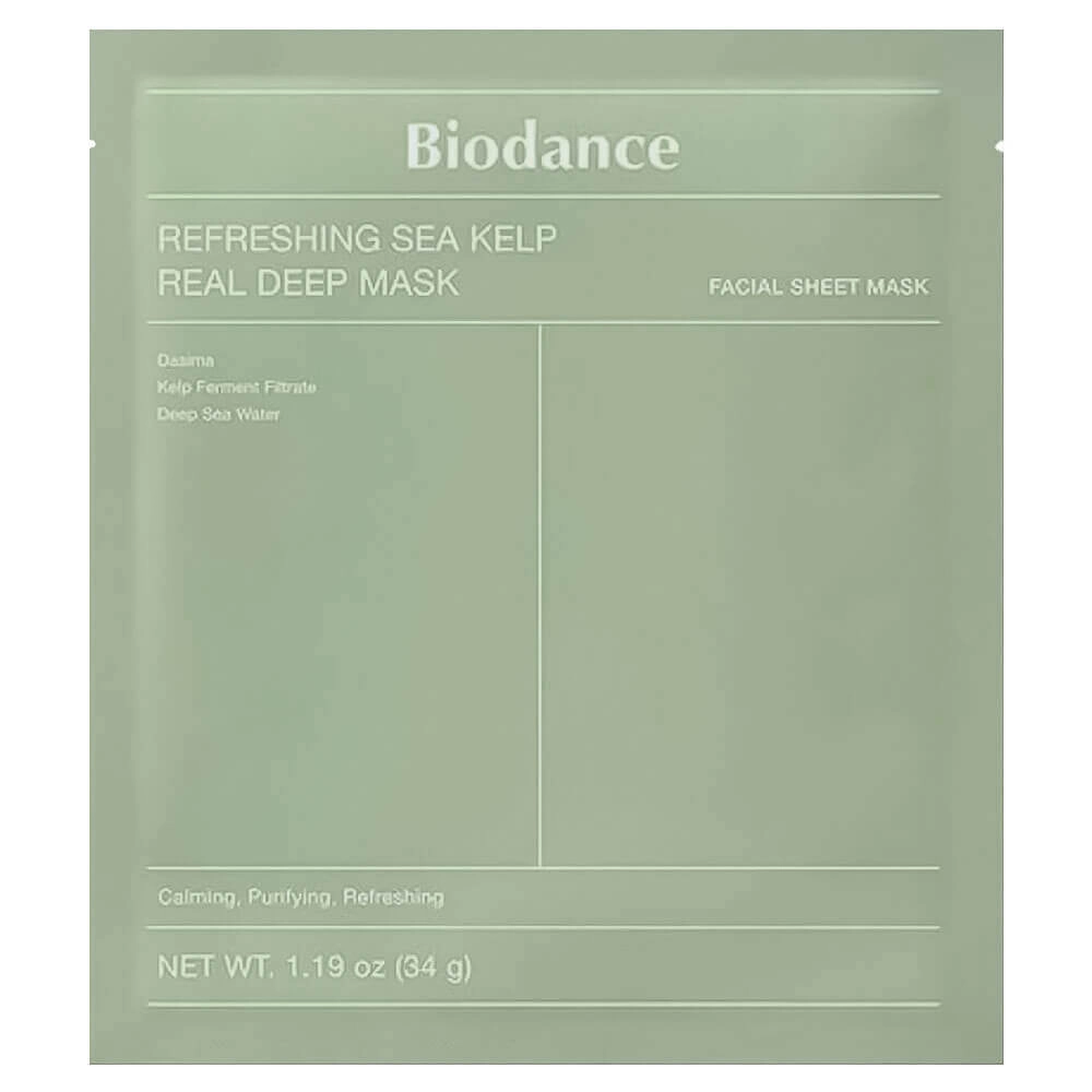 Гидрогелевая маска Biodance Refreshing Sea Kelp Real Deep Mask 34 г