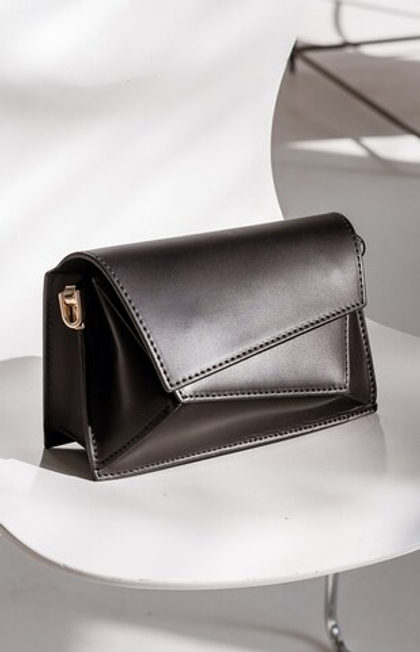 Сумка из натуральной кожи GIORGIO LENTINI геометрической формы mini