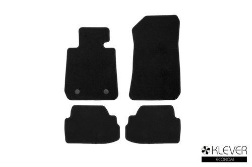 Коврики в салон BMW X1 E84 АКПП 2009-2012, 2012-2015, внедорожник , 4 шт. (текстиль) Klever.KLEVER01051501200K