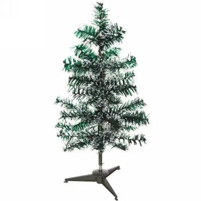 Ёлка «Метелица» 50 см, ПВХ белый иней (50 веток)