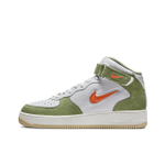 Кроссовки Nike Air Force 1 Mid Oil Green Orange