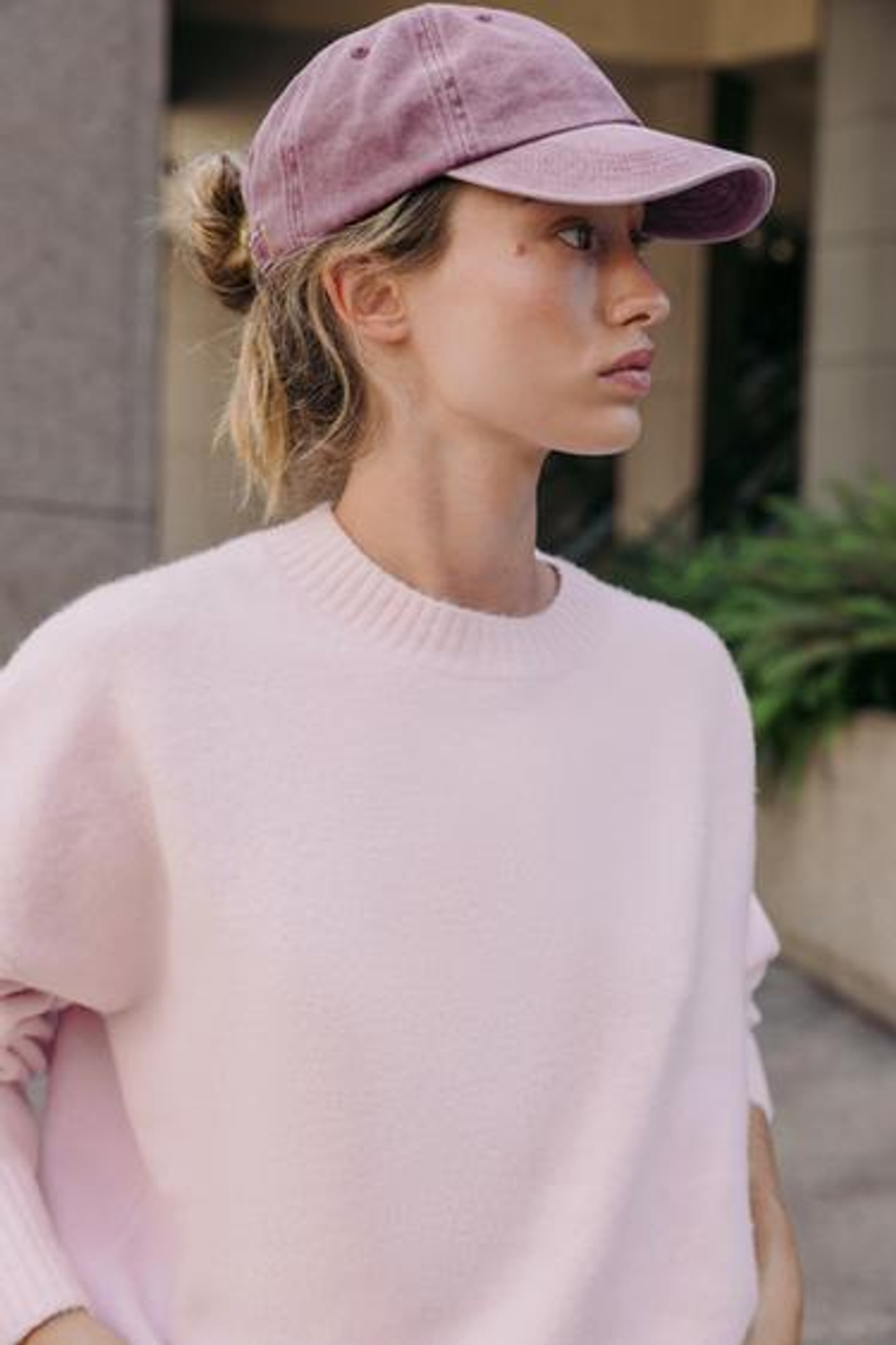 Мягкий трикотажный свитер - ZARA