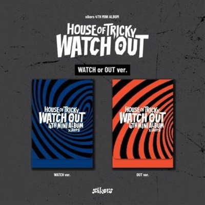 Альбом XIKERS - HOUSE OF TRICKY : WATCH OUT 4th Mini Album PLVE RANDOM Version