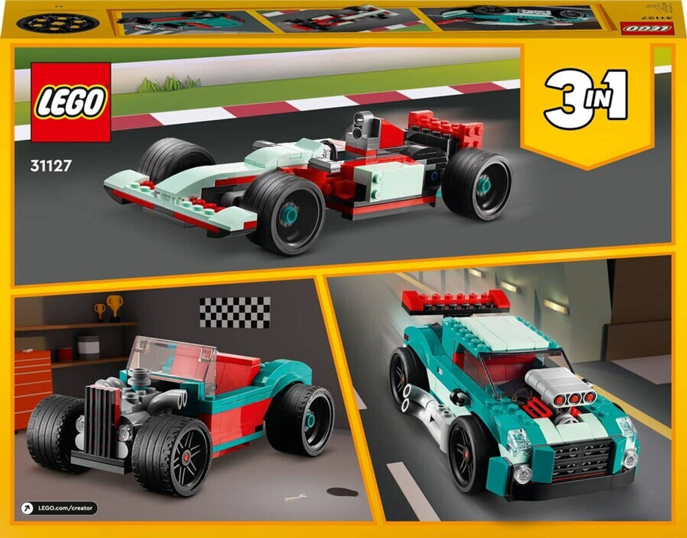 Конструктор LEGO Creator 3in1 31127 Уличные гонки