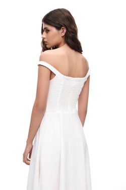 Платье миди (Ciao, Bella!), молочное