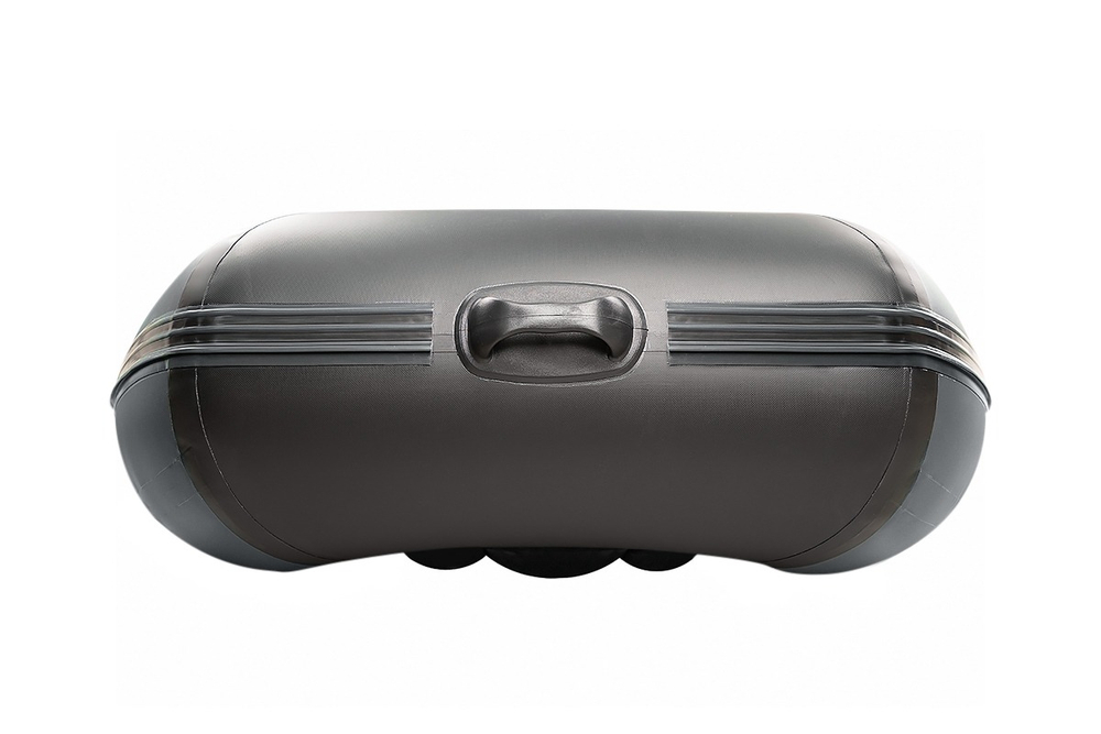 YACHTMAN-300 МНД НАДУВНОЕ ДНО (Яхтман) серый-черный (лодка ПВХ с усилением)