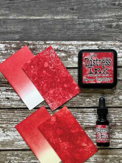 Distress Ink Pad. Lumberjack Plaid