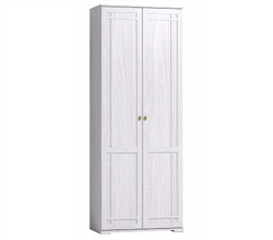 Шкаф двухдверный для одежды Sherlock 11, ясень светлый