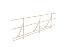 Кровельное ограждение Fachmann KO/ECO/SN-800-2-3000 RAL