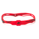 Браслет на ногу ANKLET EXTREME красно-белый