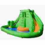 Надувной водный батут с бассейном «Изумрудное море» 6,5*6,5*3,5 м