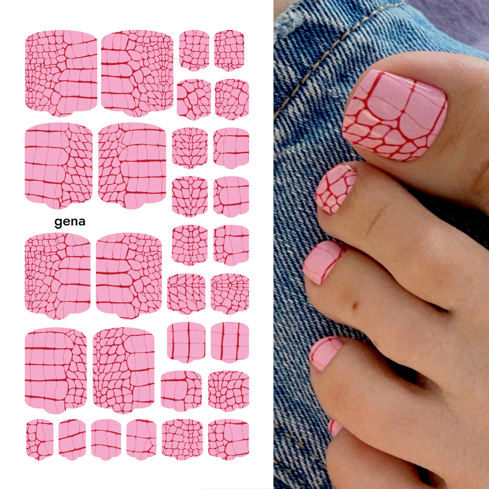 Плёнки для педикюра by provocative nails gena