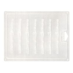 Пластиковая форма "Ветка" 7 ячеек 125*10*4 мм, P.L. Proff Cuisine