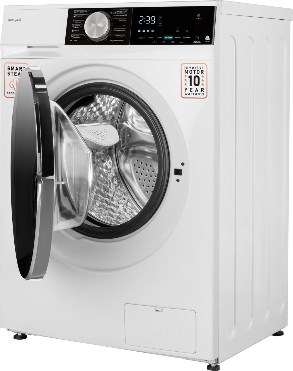 Стиральная машина Weissgauff WMD 47148 DC Inverter Steam