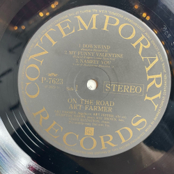 Винтажная виниловая пластинка LP Art Farmer On The Road (Japan 1976) (Obi)