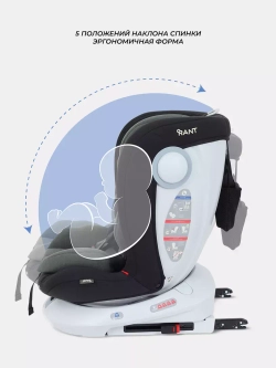 Автокресло RANT LB619 "DRIVE" isofix группа 0-1-2-3 (0-36 кг)