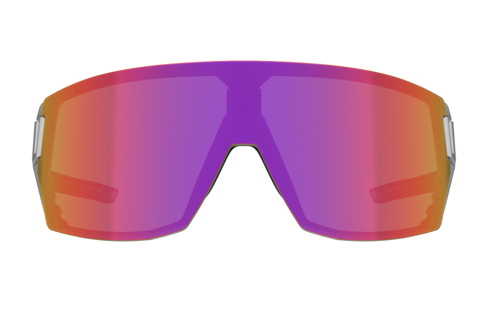 Спортивные очки 720armour Mercury / Matte Silver / Red  Lens